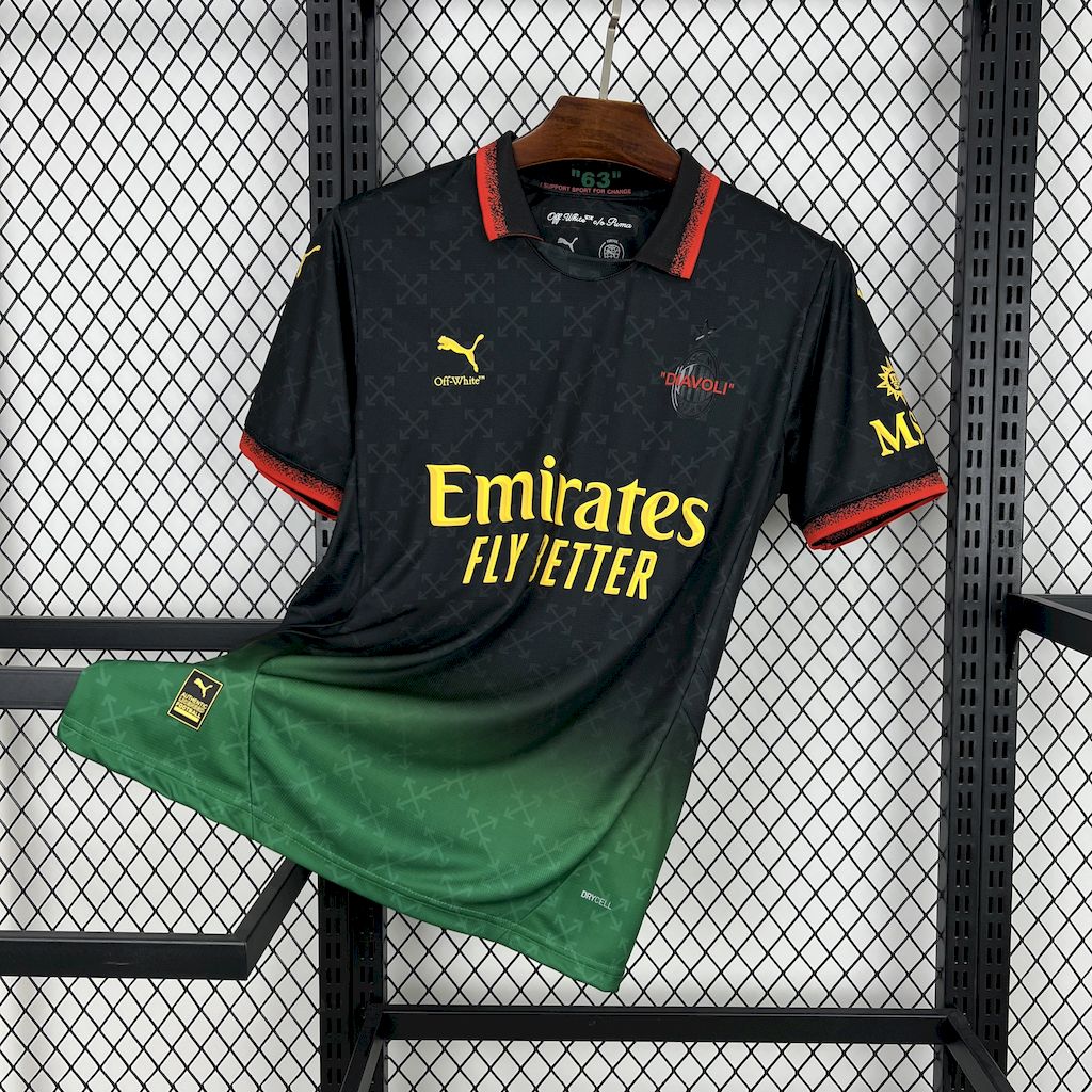 2025/2026 AC Milan Co-Branded Edition Football Jersey AAA fan-grade