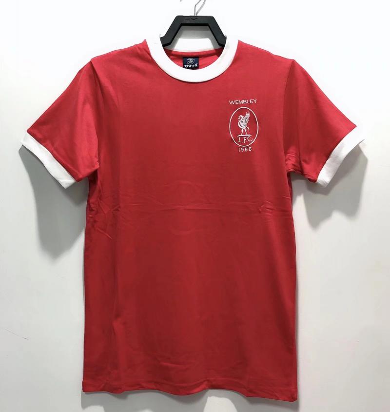 1965 Retro Liverpool balón de fútbol clásico conmemorativo de local Calidad Tailandesa