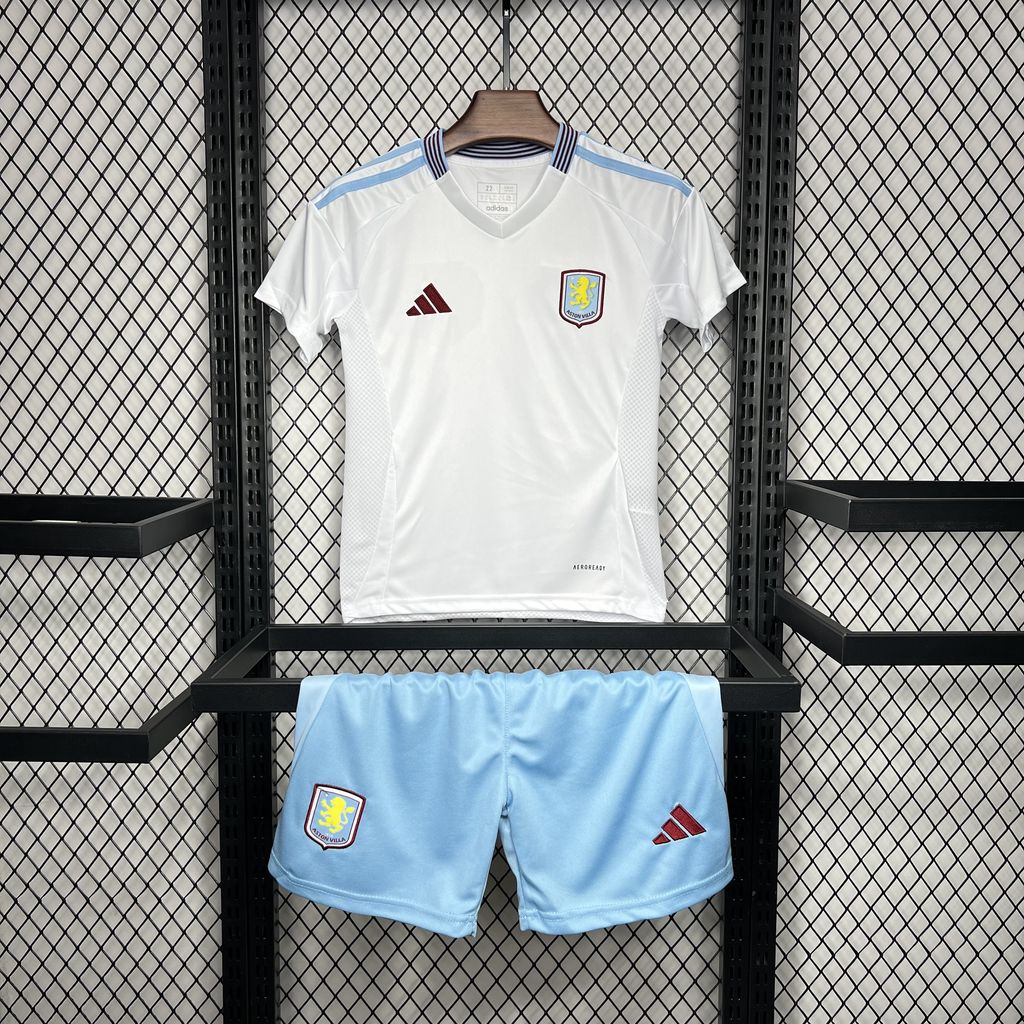 2024/2025 Aston Villa Away Football Jersey Shirt AAA fan-grade Kids Size