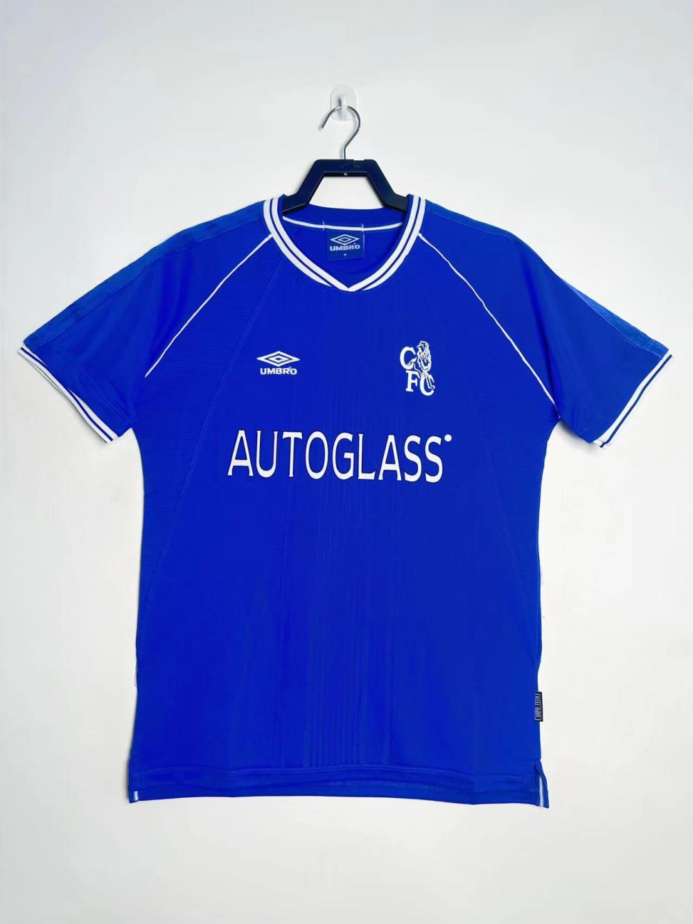 1999-2001 Retro Chelsea Home Football Shirt AAA fan-grade