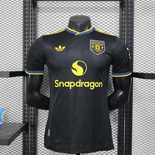 2025/2026 Player Version Manchester United Third Away Football Shirt AAA fan-grade
