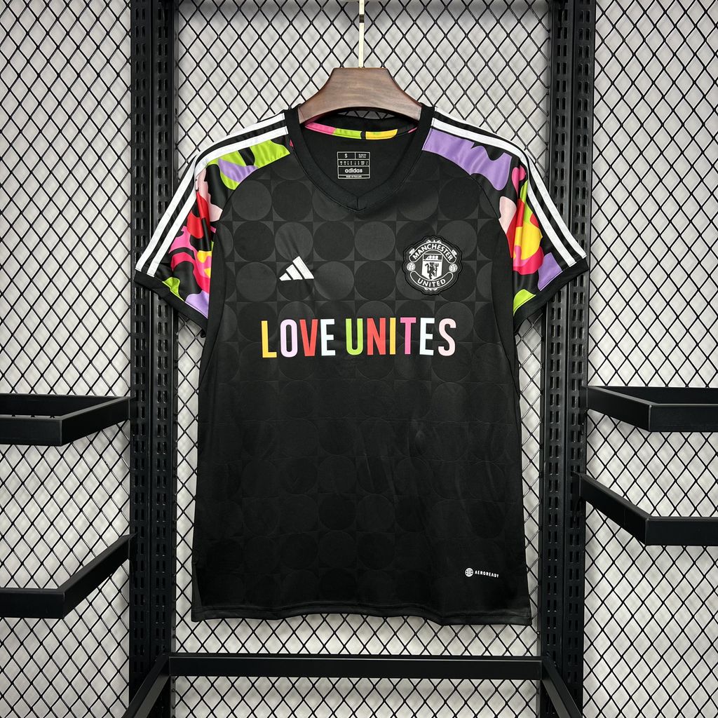 2024/2025 Manchester United Pre-match training Jersey AAA fan-grade