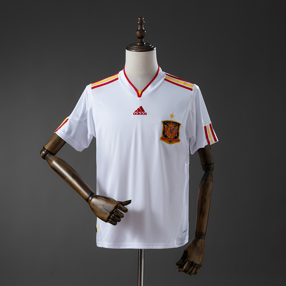 2011/2012 Retro Spanien Auswärts-Fußballtrikot AAA Fan-Qualität
