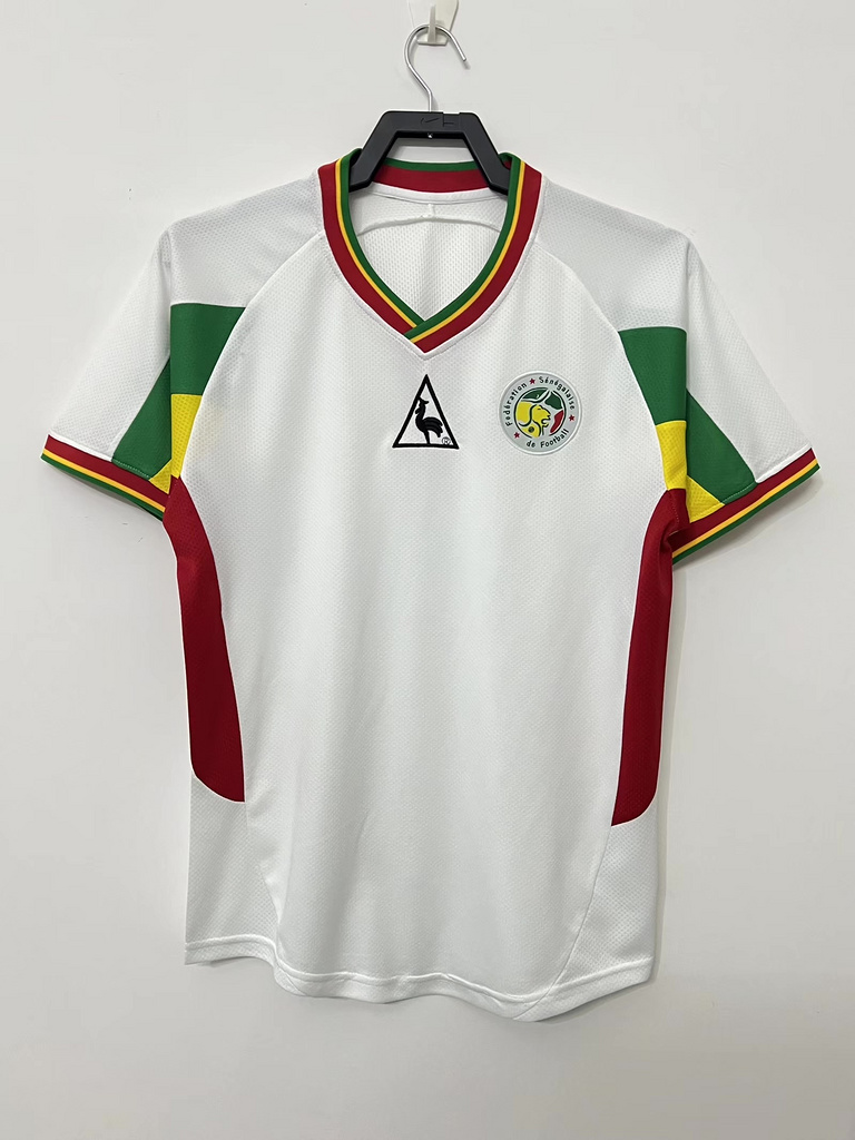 قميص منتخب السنغال الوطني رجعي أبيض 2002