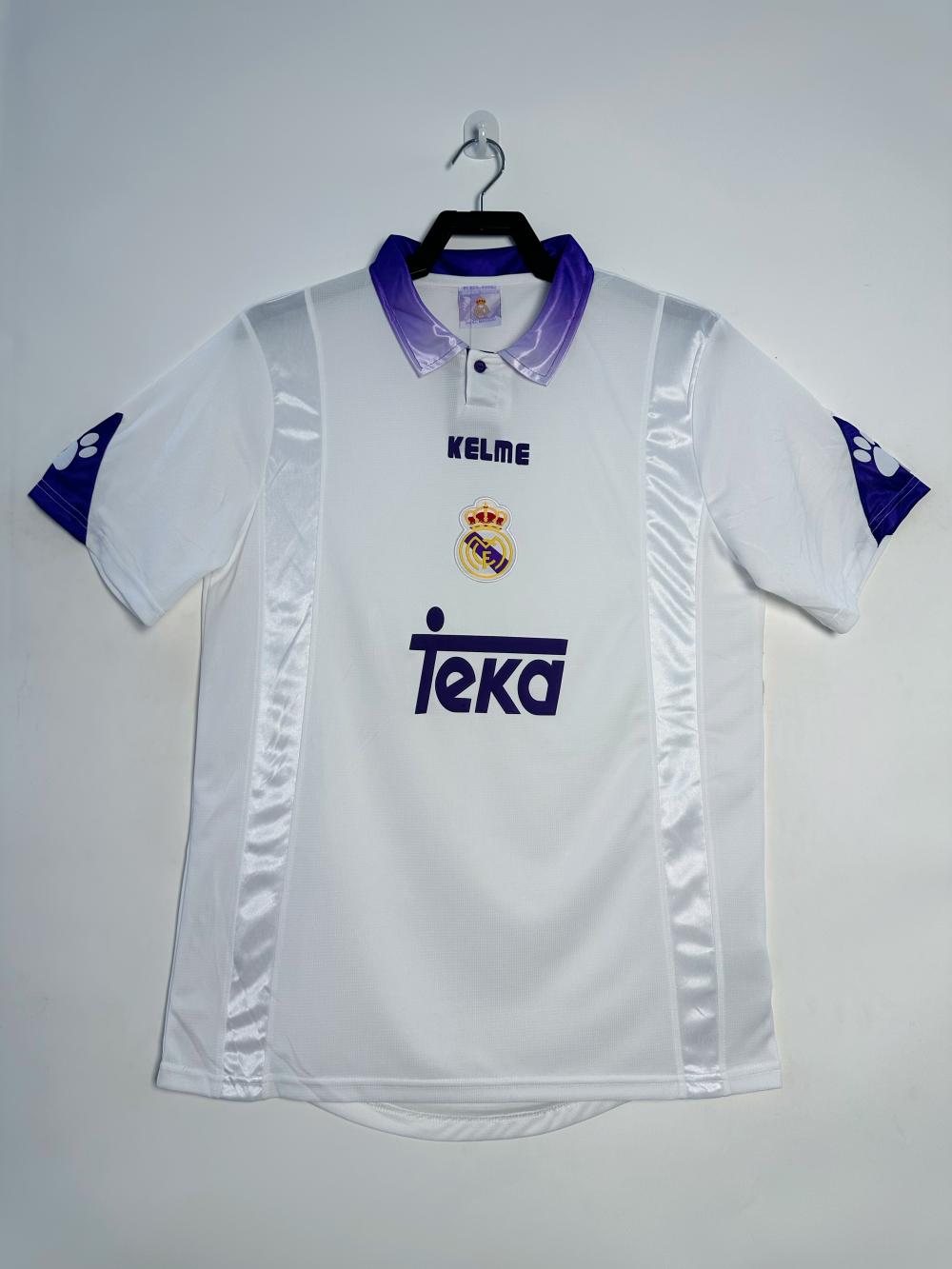 1997/1998 Retro Real Madrid Home Soccer Jersey AAA fan-grade