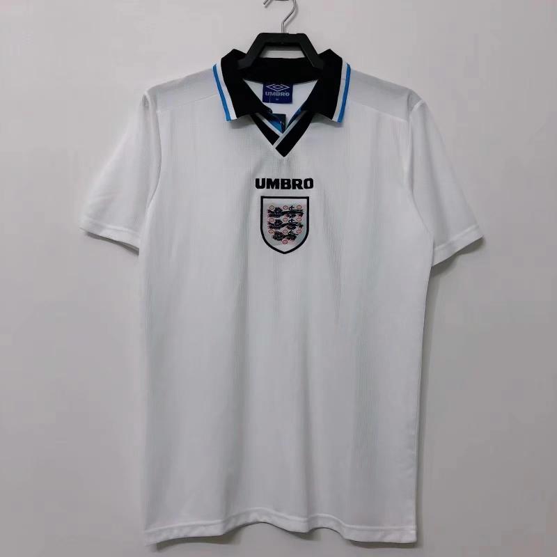 1996 Retro England Home Soccer Jersey AAA fan-grade