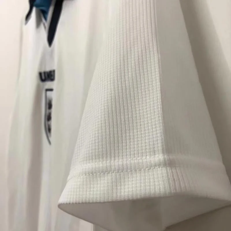 1996 Retro England Home Soccer Jersey — view 4