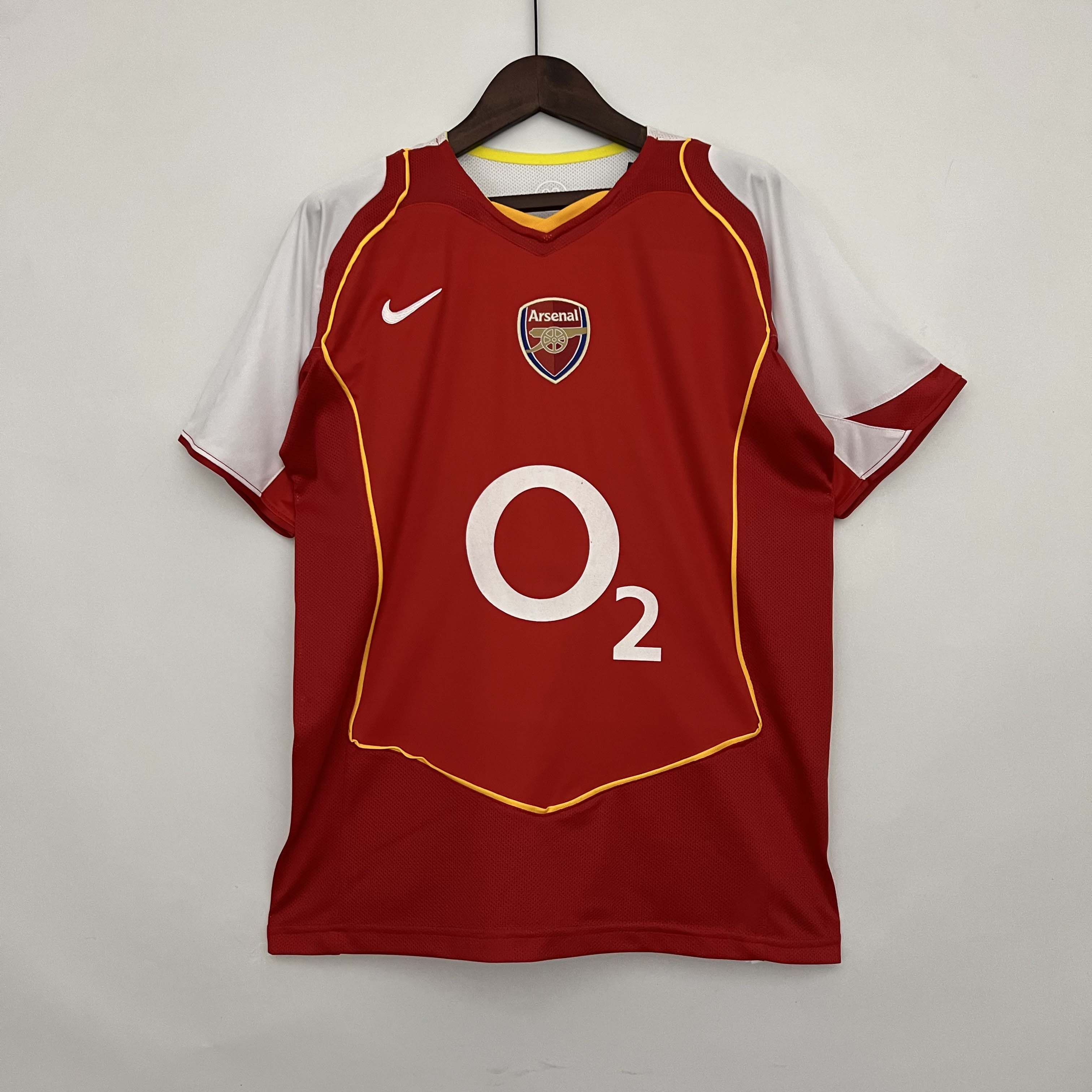 2004/2005 Retro Arsenal Home Football Shirt AAA fan-grade