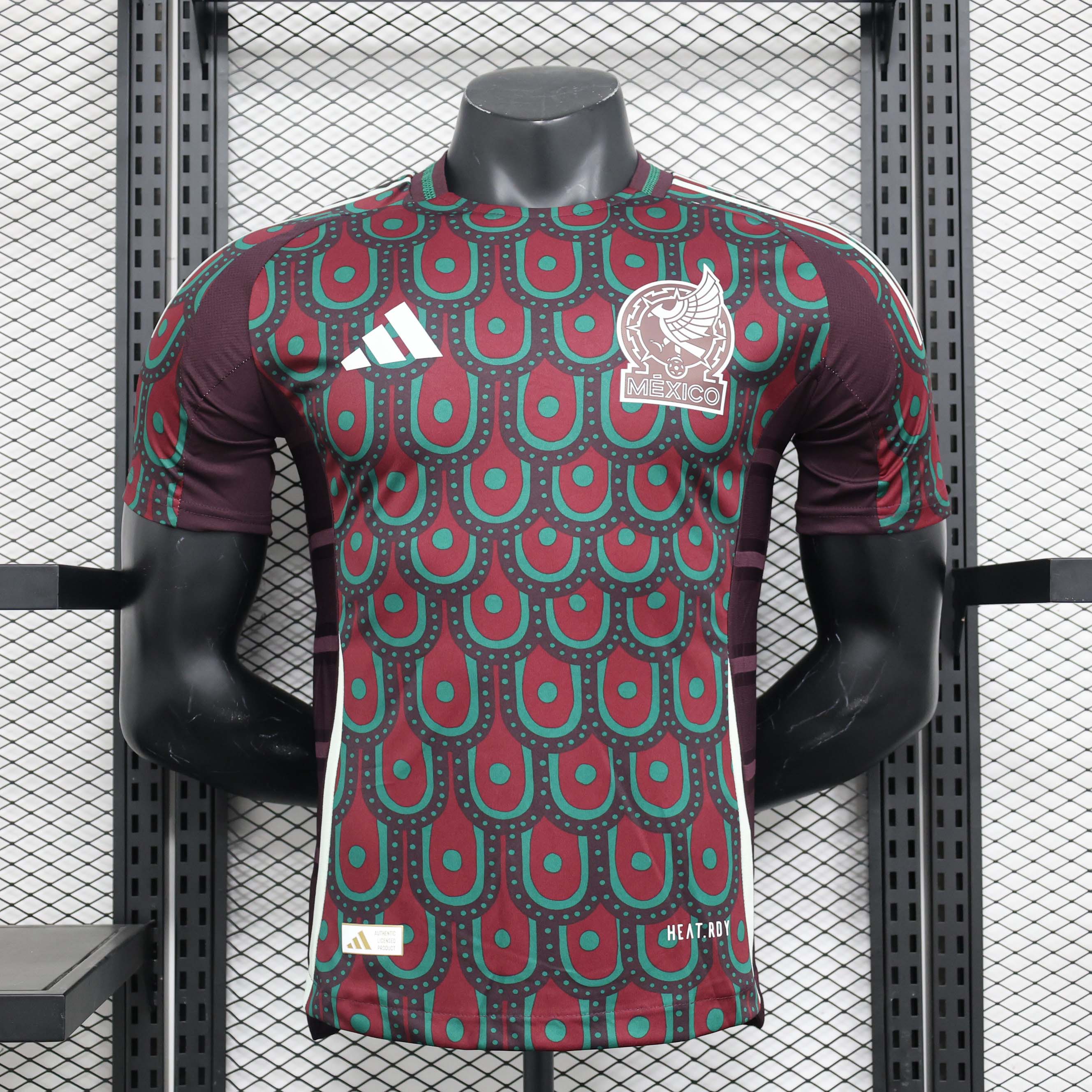 2024 Player Version Mexico National Home Football Shirt AAA fan-grade