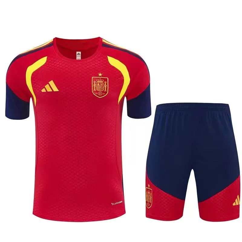 2026 Spain National TeamTraining Suit Special Edition Red Football Jersey 1:1 Thai Quality