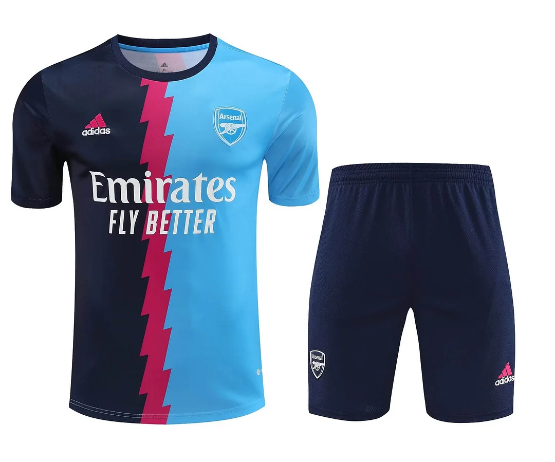 Ensemble d'entraînement bleu Arsenal 2022/2023 — view 2