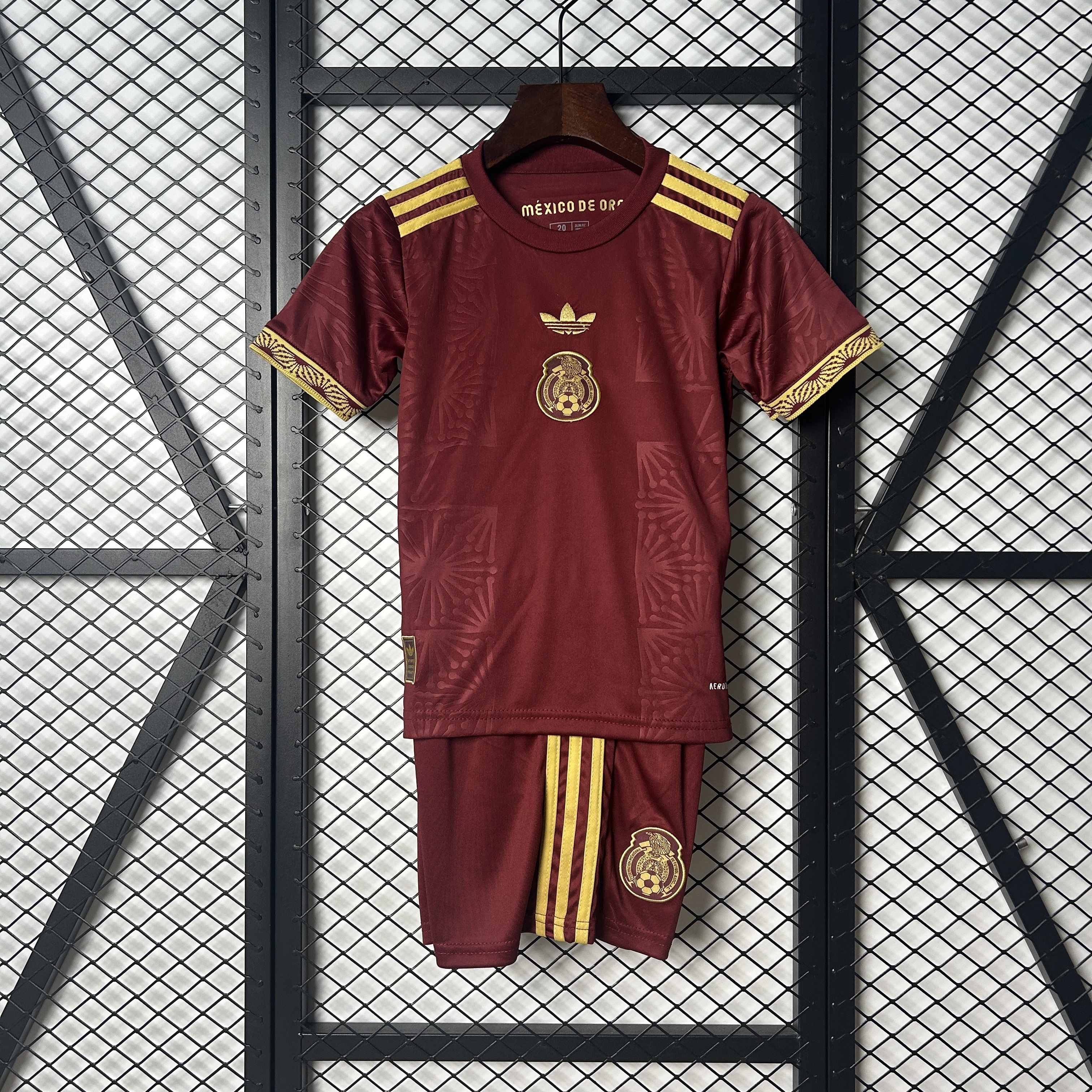 2025 Mexico National Special Edition Red Football Shirt AAA fan-grade Kids Size