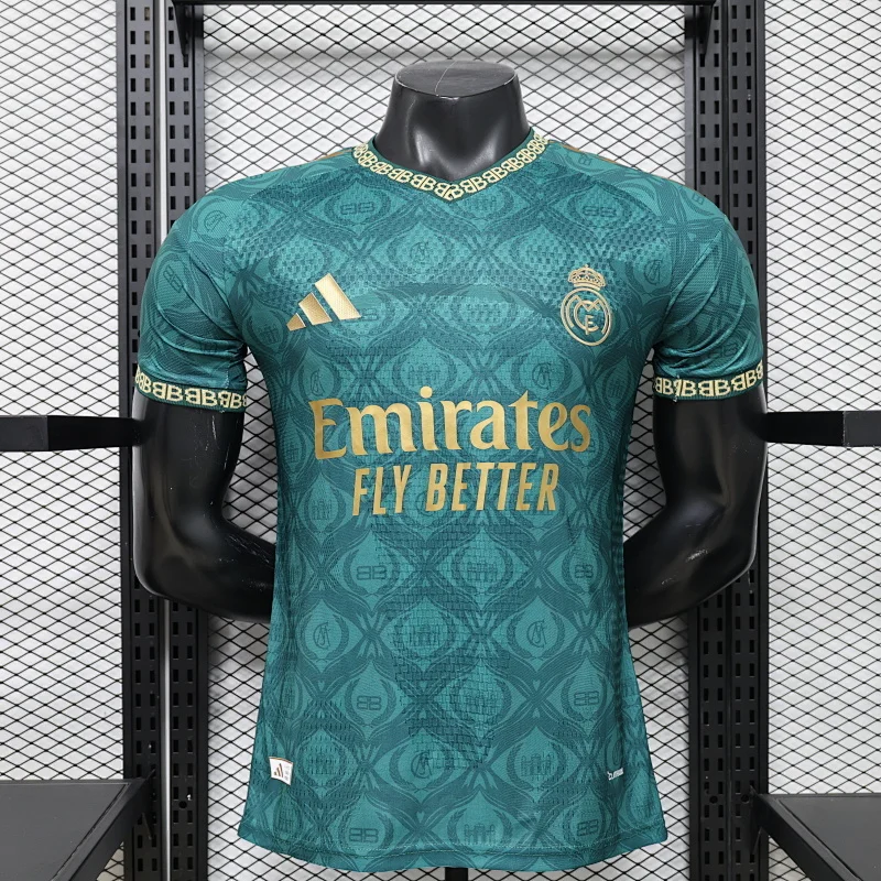 2026/2027 Spielerversion Real Madrid Sonderausgabe Grünes Fußballtrikot 1:1 Thai-Qualität