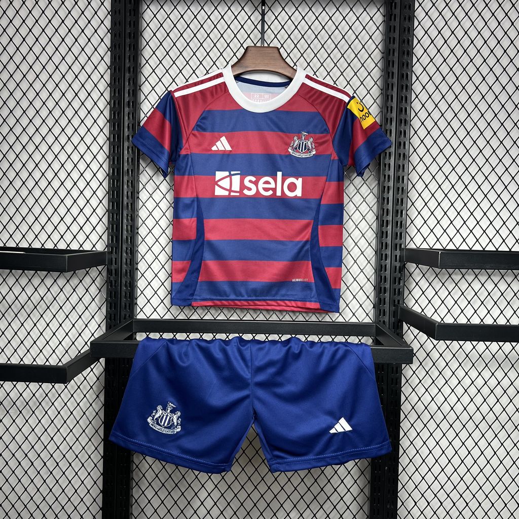 2024/2025 Newcastle United Away Football Jersey Shirt AAA fan-grade Kids Size