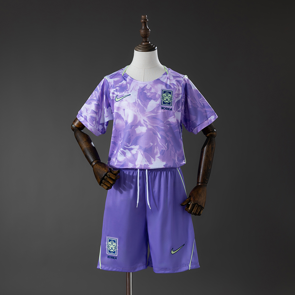 2026 Korea Extérieur Kids Kit Maillot AAA qualité fan
