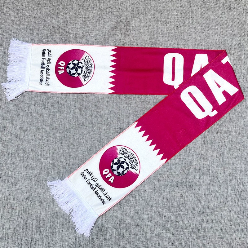 2026 World Cup Qatar Fan Soccer Scarf