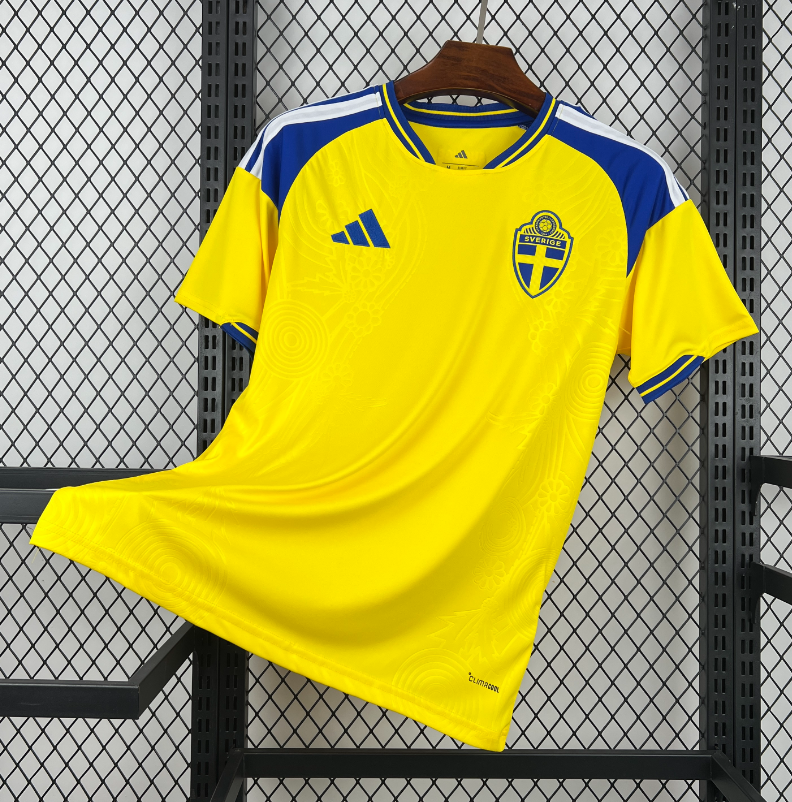 2026 Sweden National Team Home Football Jersey 1:1 Thai Quality