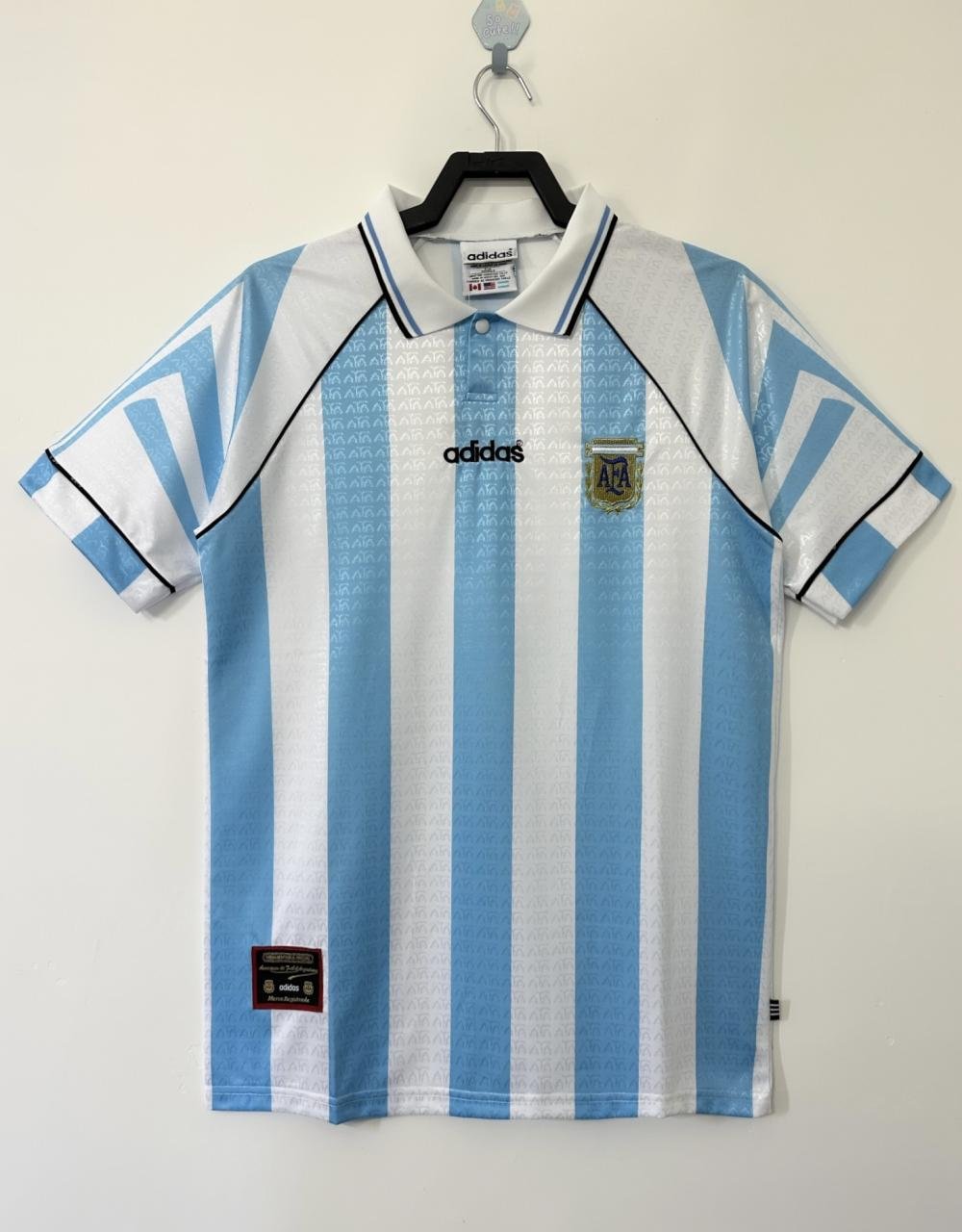 1996-1997 Retro Argentina National Team Home Jersey 1:1 Thai Quality