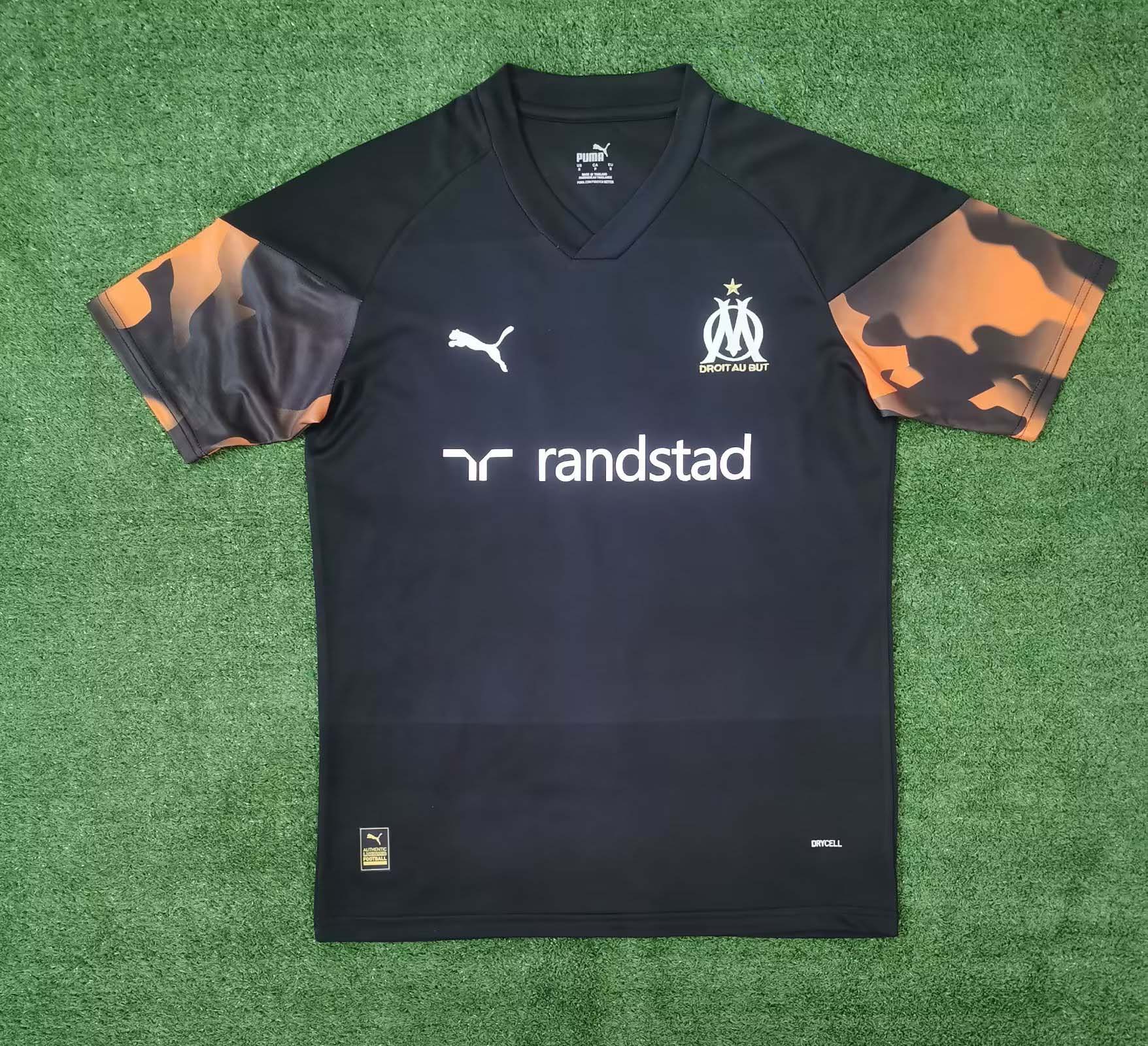 2023/2024 Olympique de Marseille Tenue d'Entraînement Maillot de Football Qualité Thaïlande