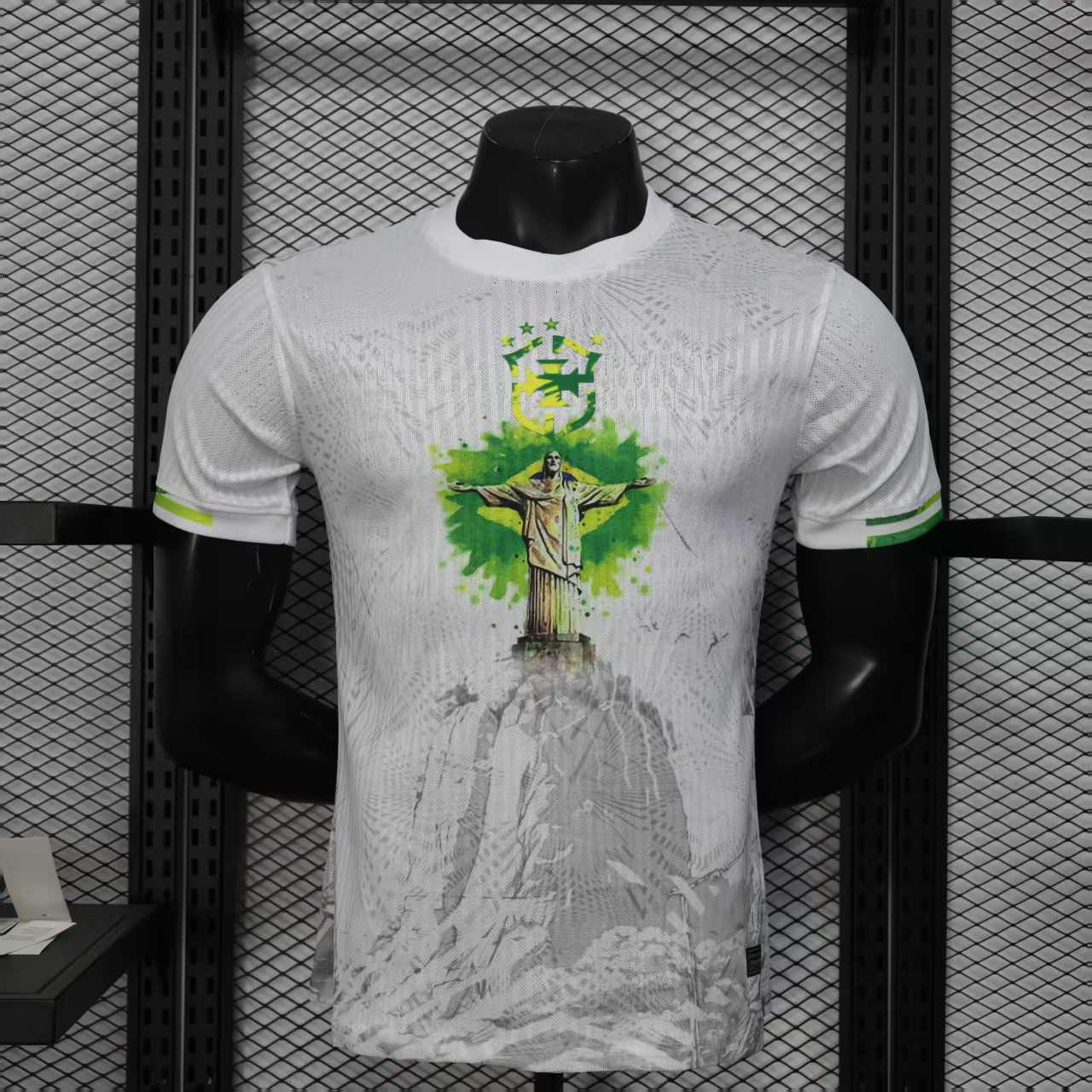 2025/2026 Player Version Brazil Jesus Special Edition white Football Jersey AAA fan-grade