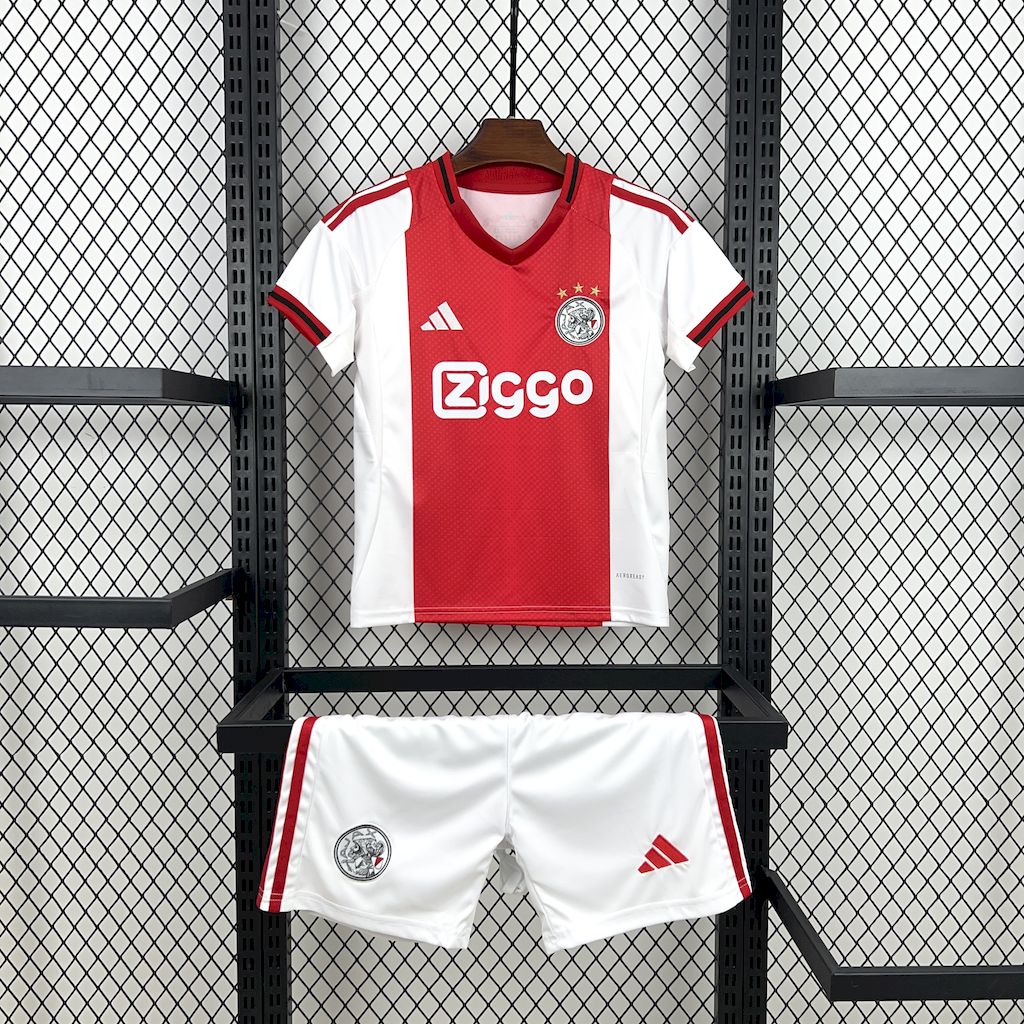 2025/2026 Ajax Heimtrikot Thai-Qualität Kindergröße