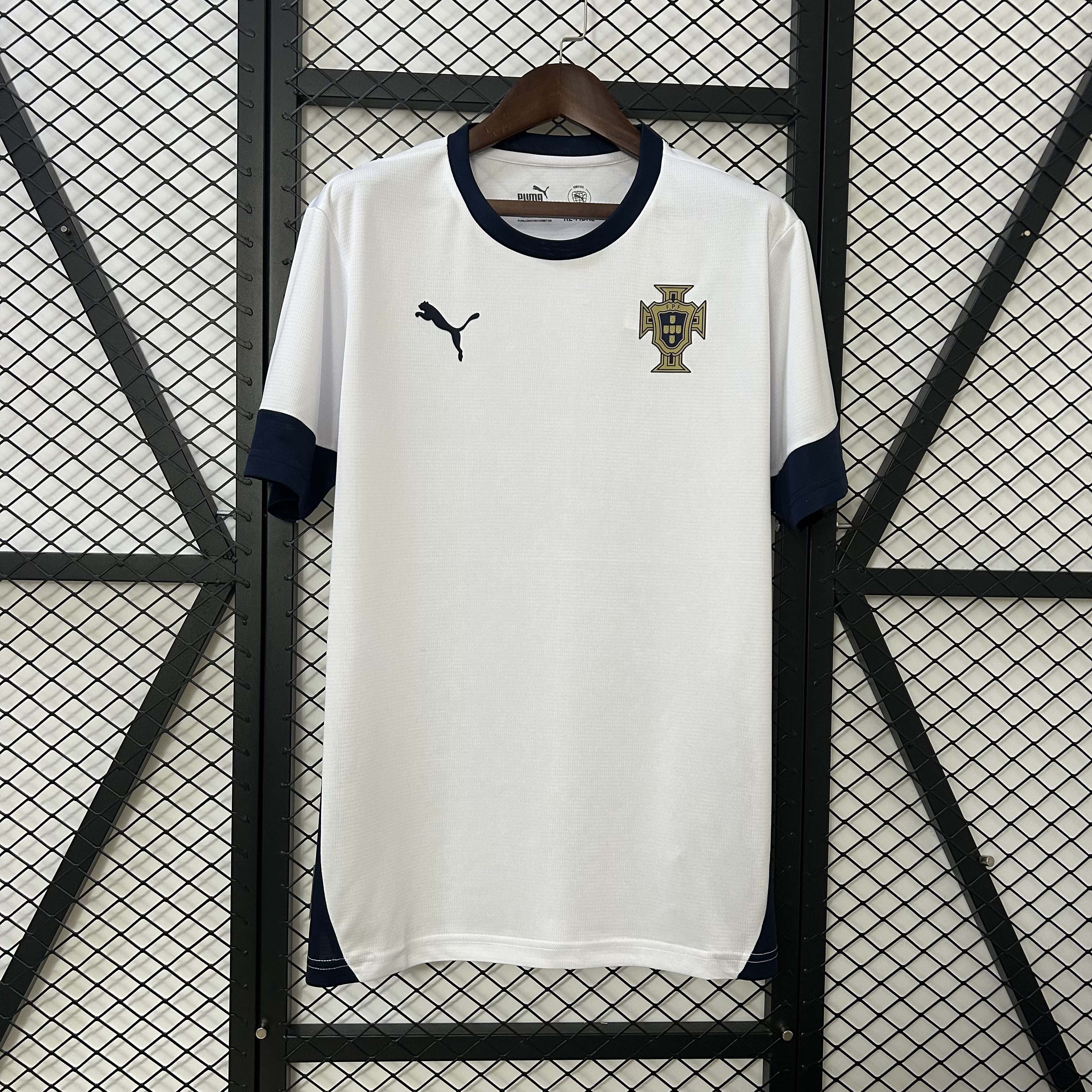 2025 Portugal Training Wear White Football Shirt AAA fan-grade
