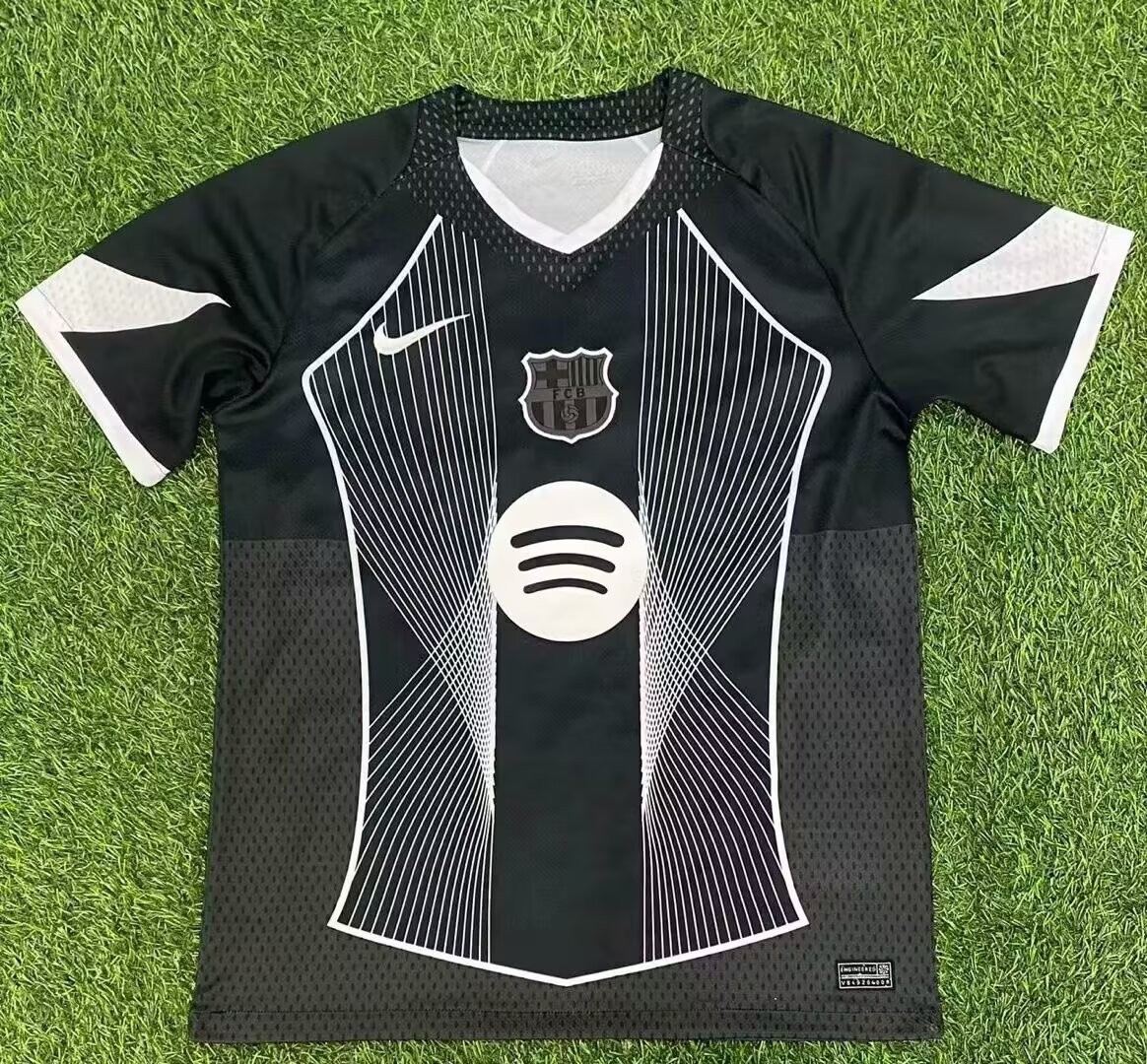 2025/2026 Barcelona Special Edition Black Football Shirt 1:1 Thai Quality