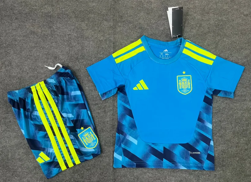 2026 Spain Nationalmannschaft Torwart Fußballtrikot 1:1 Thai-Qualität Kindergröße