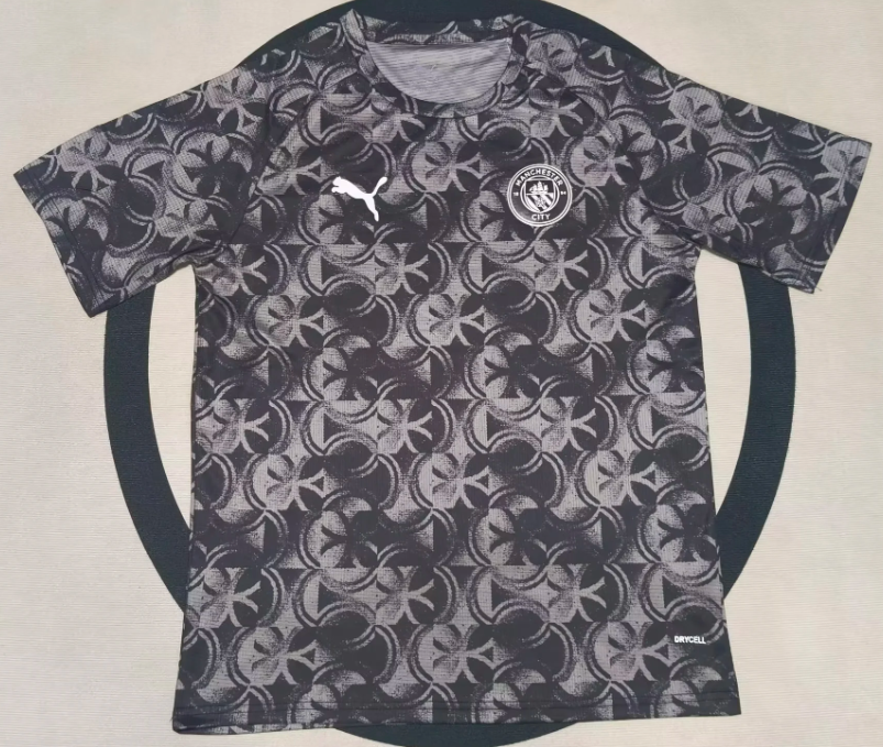 2025/2026 Manchester City Black and Gray Special Edition Football Jersey AAA fan-grade