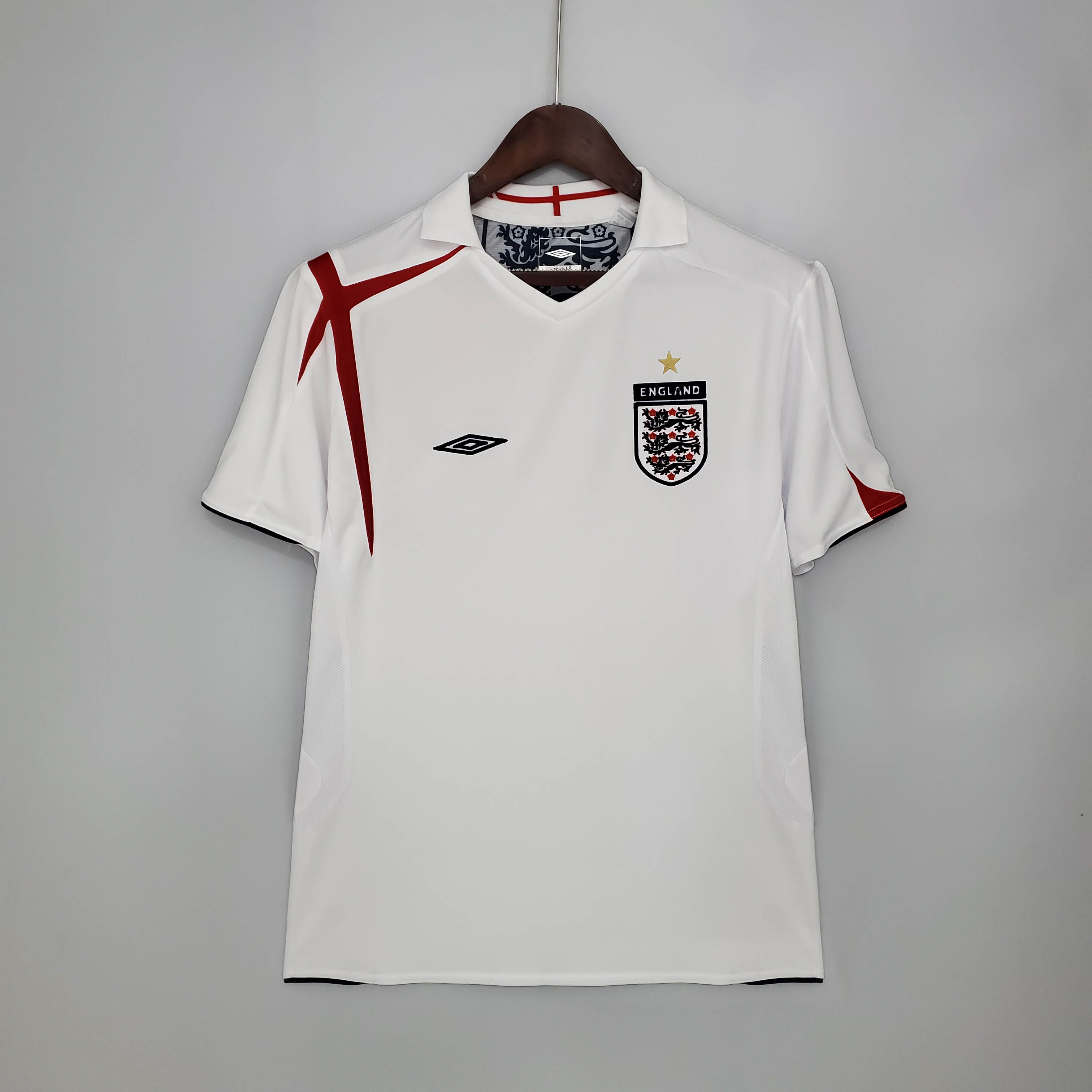 2006 Retro England Home Soccer Jersey 1:1 Thai Quality