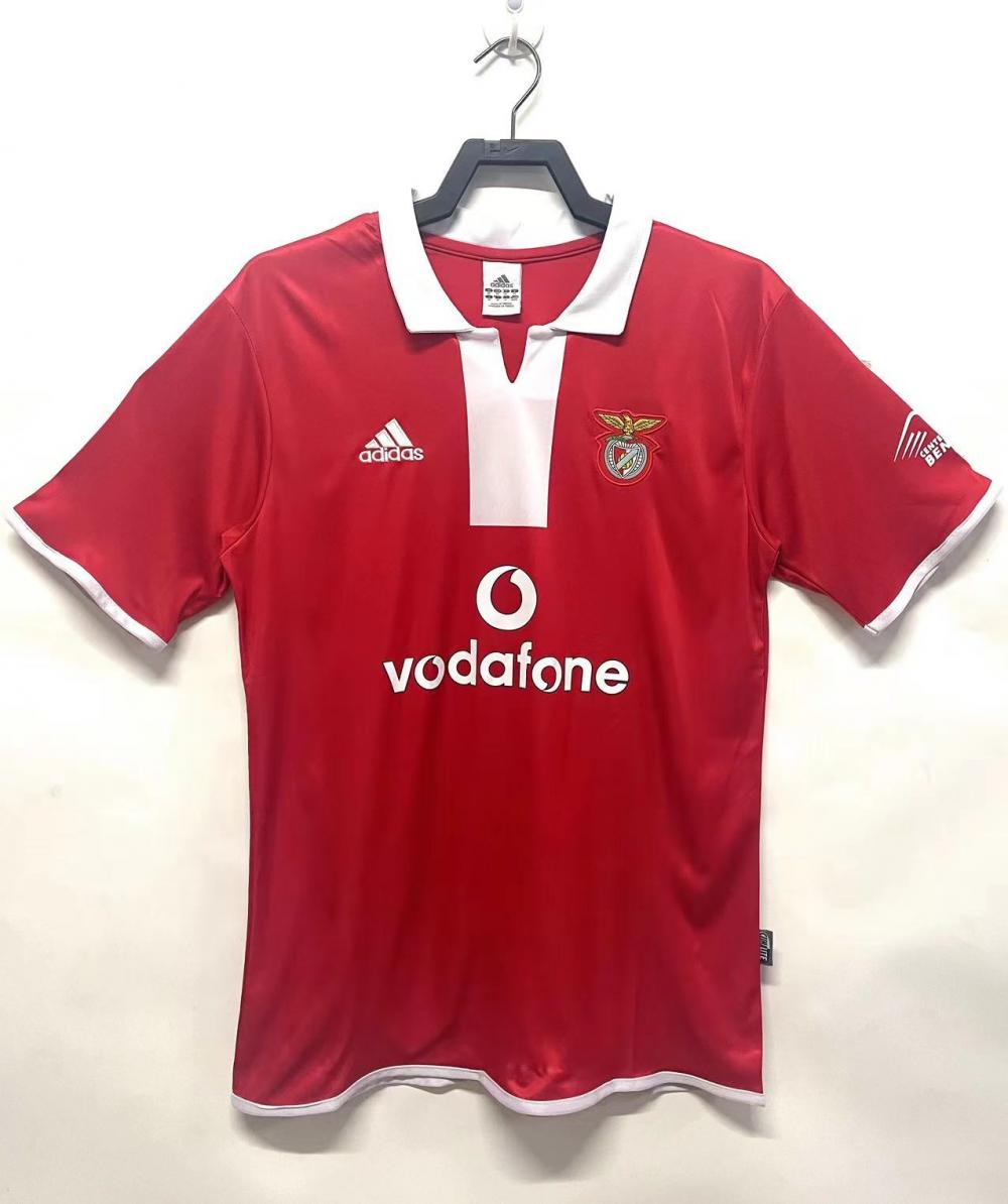 2004-2005 Retro Camiseta Local Benfica Calidad Tailandesa