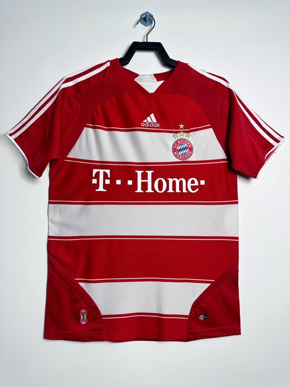 2007-2008 Retro Bayern Munich Home Football Jersey AAA fan-grade