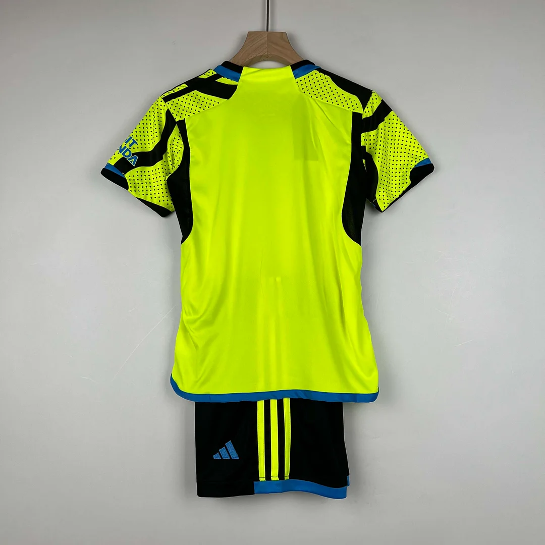 2023/2024 Arsenal Auswärts Fußballtrikot Kindergröße — view 2