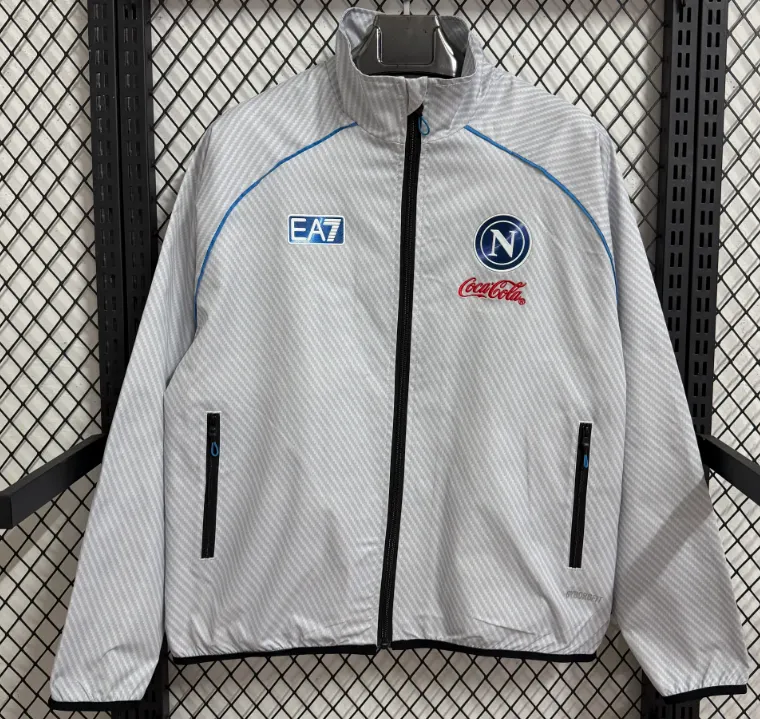 2025/2026 Napoli Windbreaker Football Shirt 1:1 Thai Quality