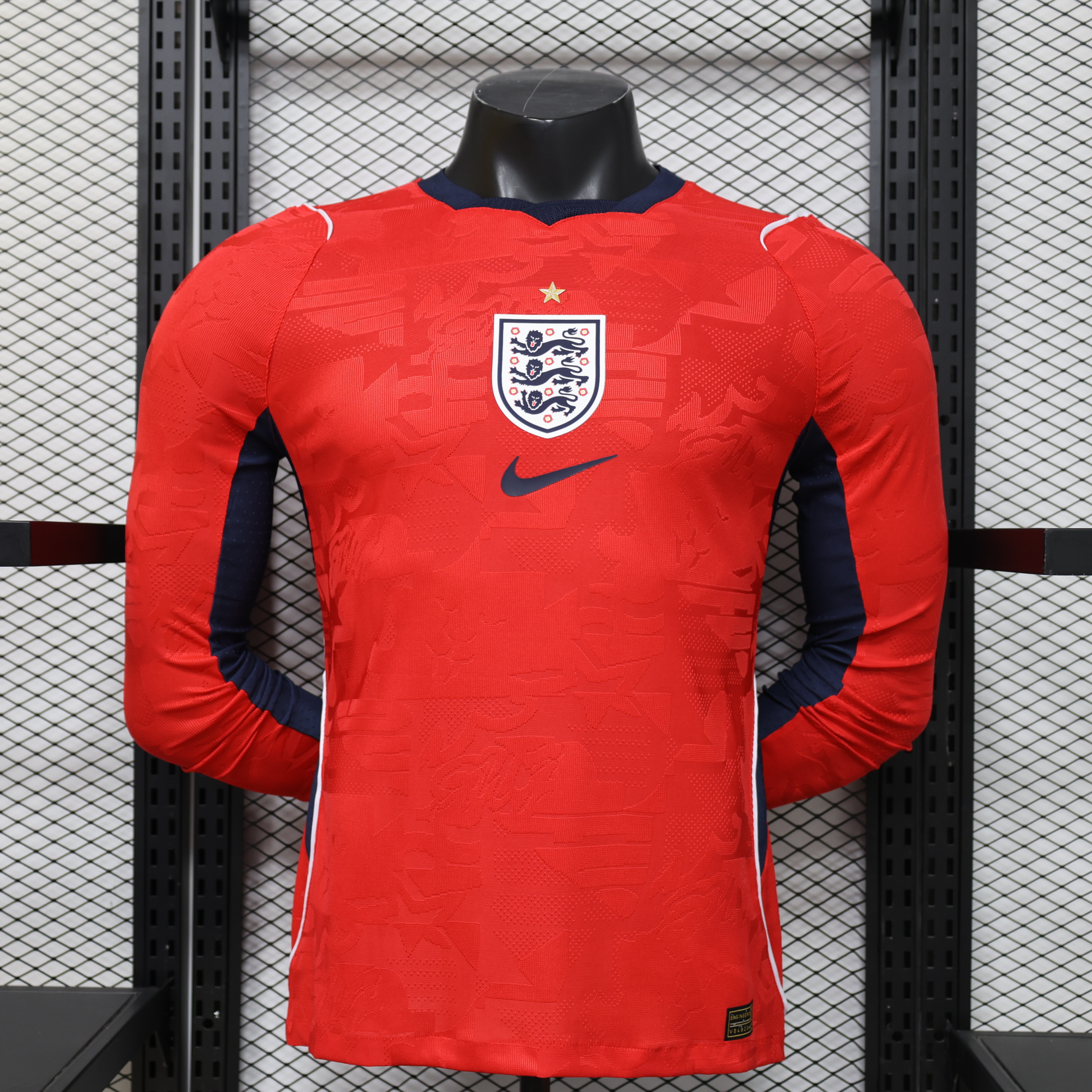 2026 Player Version Long Sleeve England Away Football Shirt AAA fan-grade