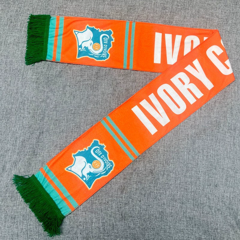 2026 World Cup Ivory Coast Fan Soccer Scarf