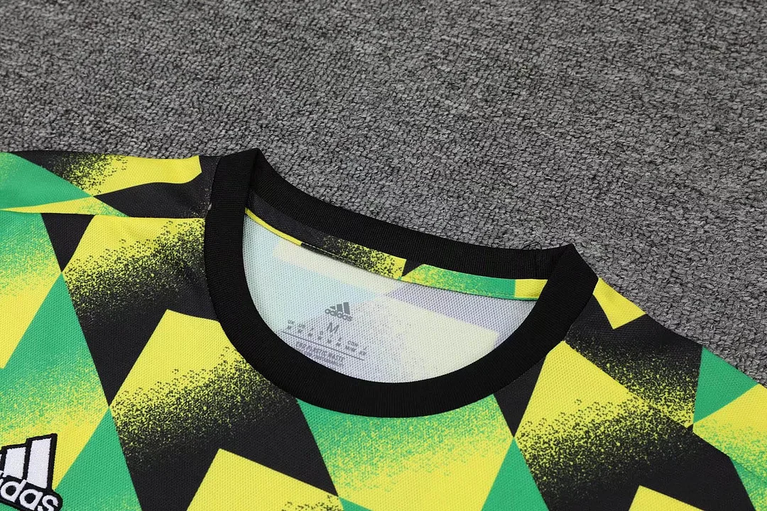 2022/2023 Arsenal Fußballtrikot Trainingskleidung Gelb Schwarz Grün — view 4