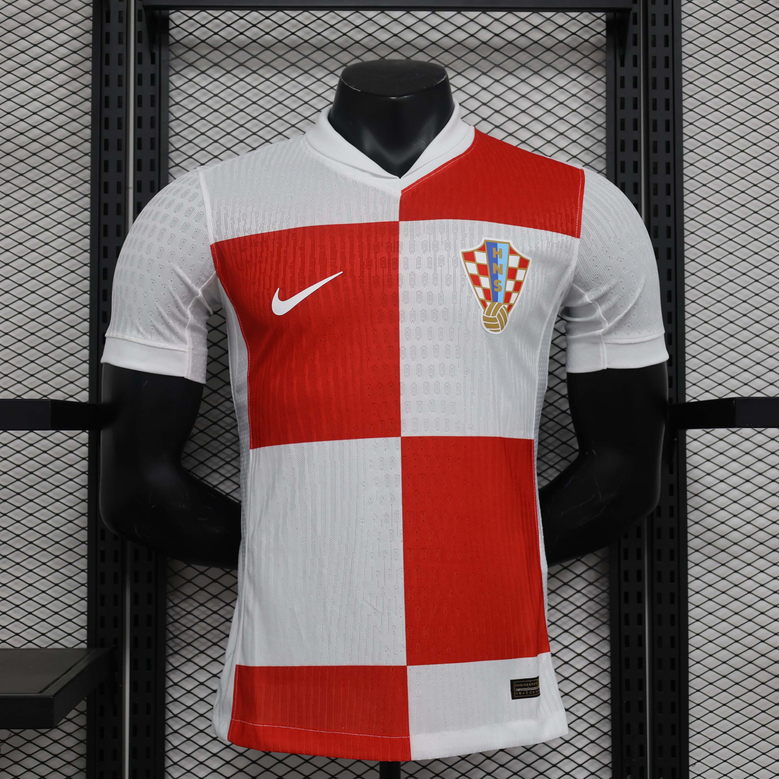 2024-2025 Version Joueur Maillot Domicile Équipe Nationale Croatie Football Qualité Thaï