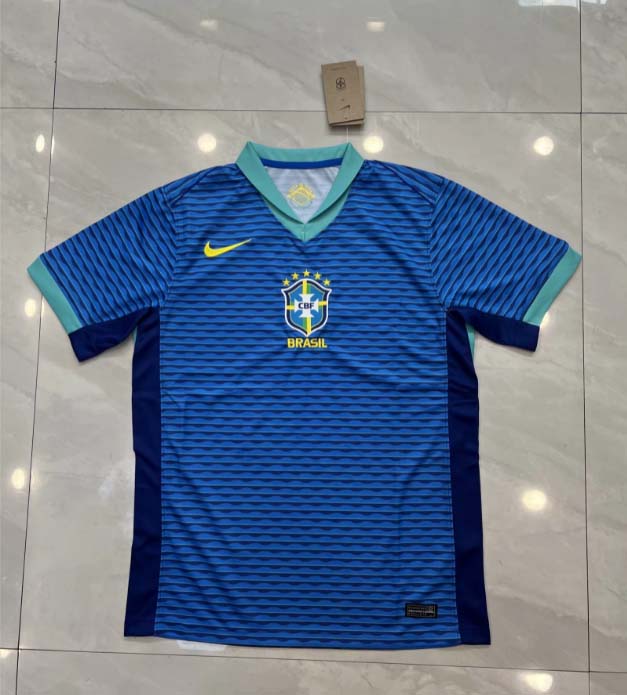 Maillot de football extérieur Brésil 2024 Qualité thaï 1:1