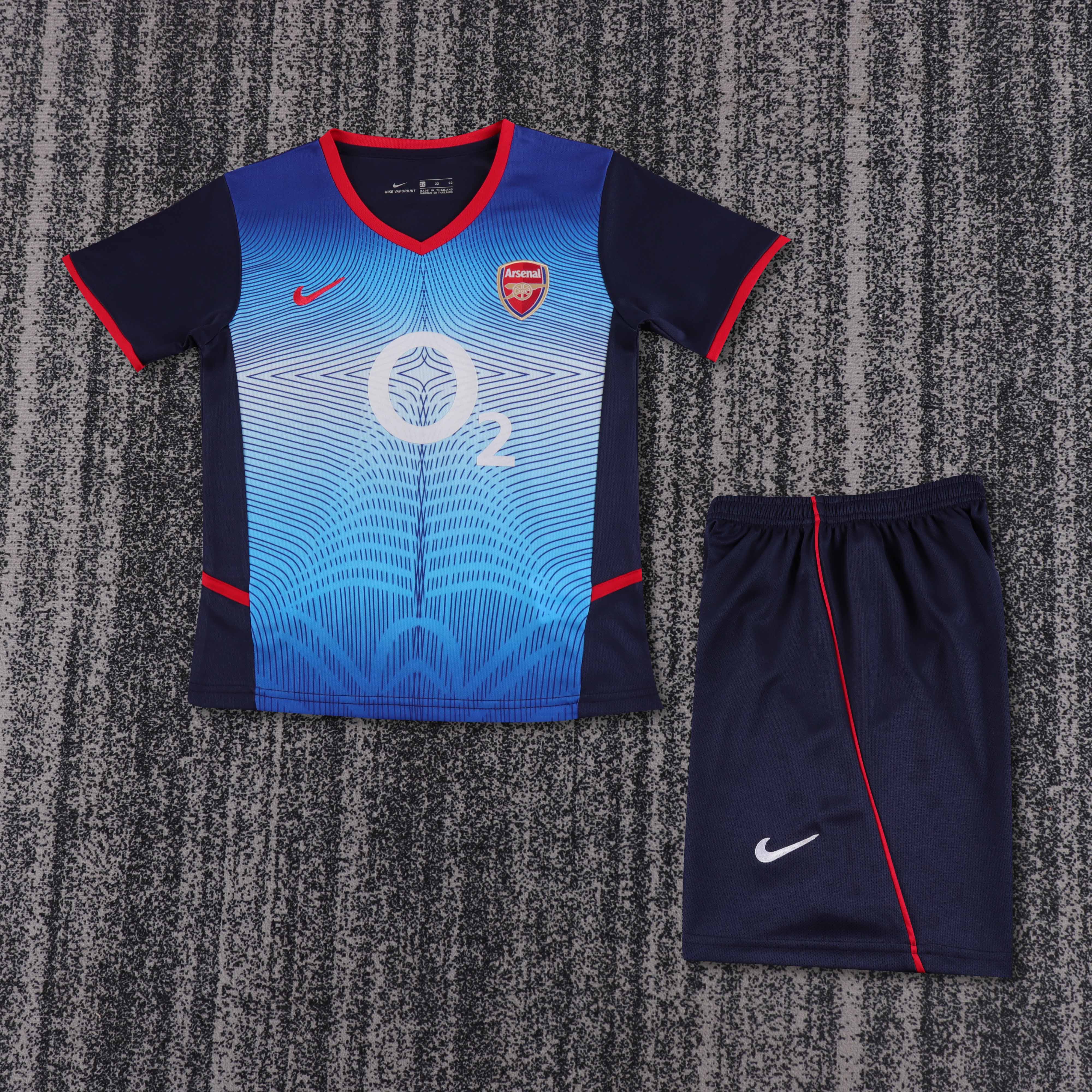 2002-2004 Retro Arsenal Away Football Shirt AAA fan-grade Kids Size