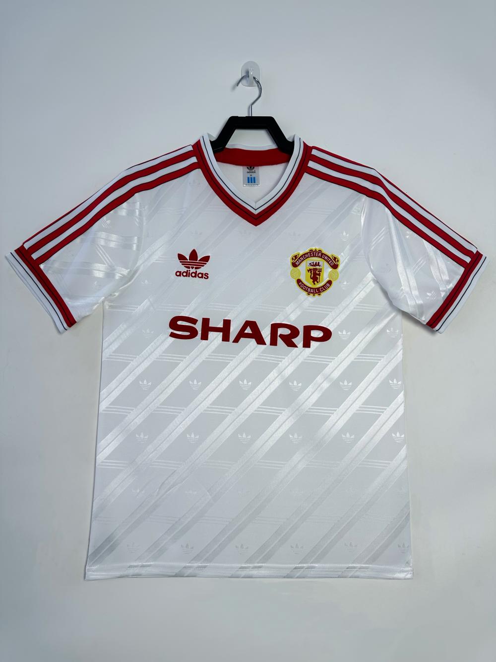1986/1988 Retro Manchester United Away Football Shirt AAA fan-grade