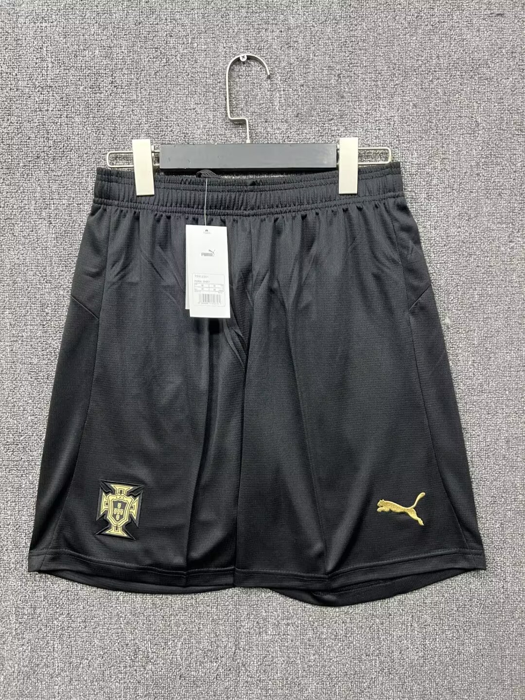2026 Portugal Special Edition Black Shorts AAA fan-grade
