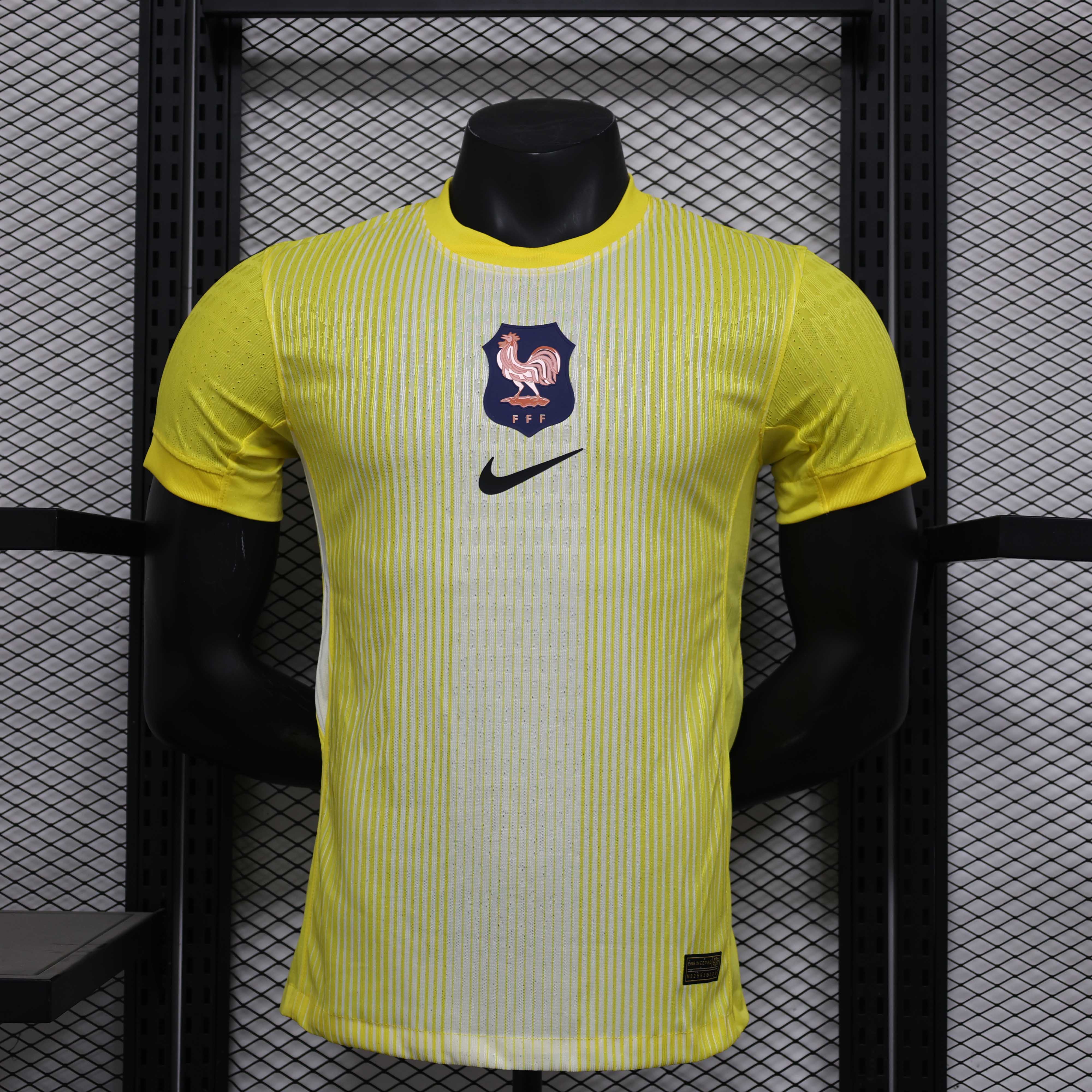 2025-2026 Player Version France Goalkeeper Soccer Jersey AAA fan-grade