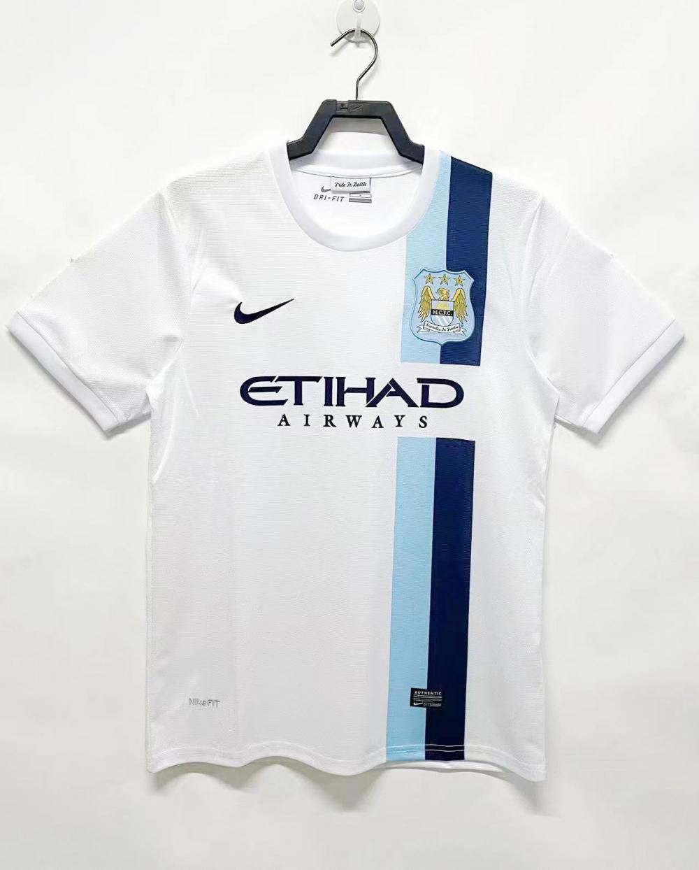 2013-2014 Retro Manchester City Third Away Football Shirt AAA fan-grade