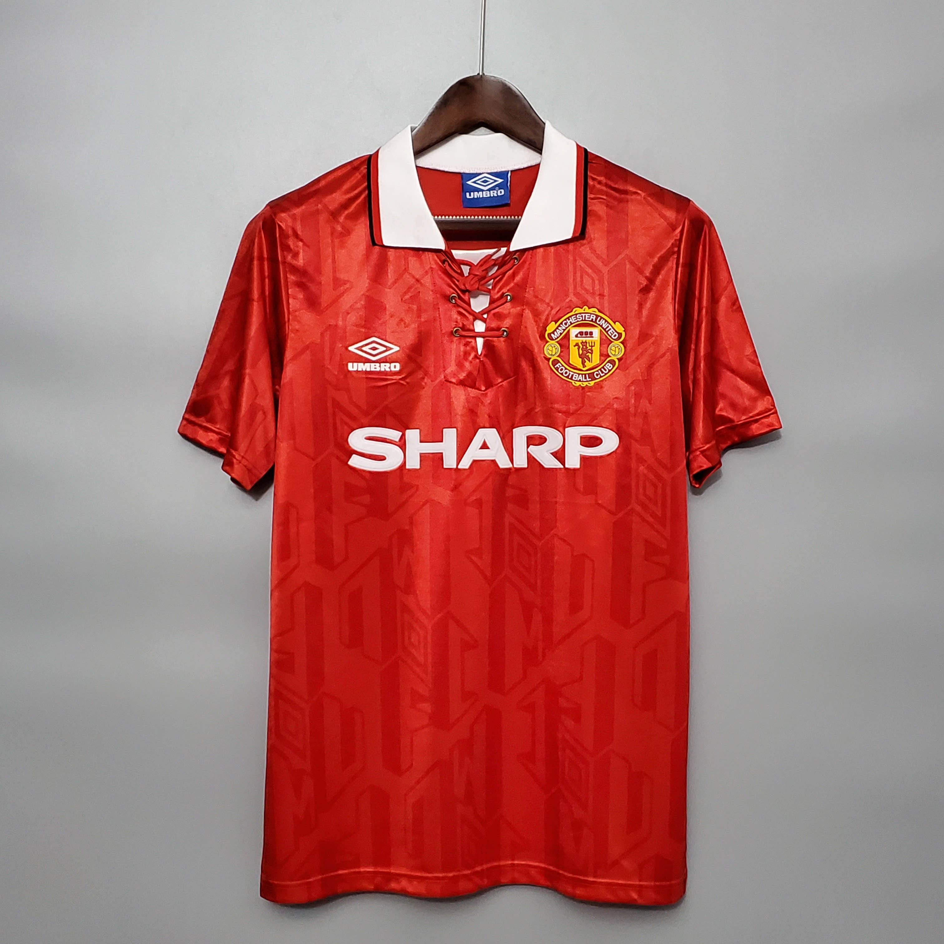 1992/1994 Retro Manchester United Home Football Shirt AAA fan-grade
