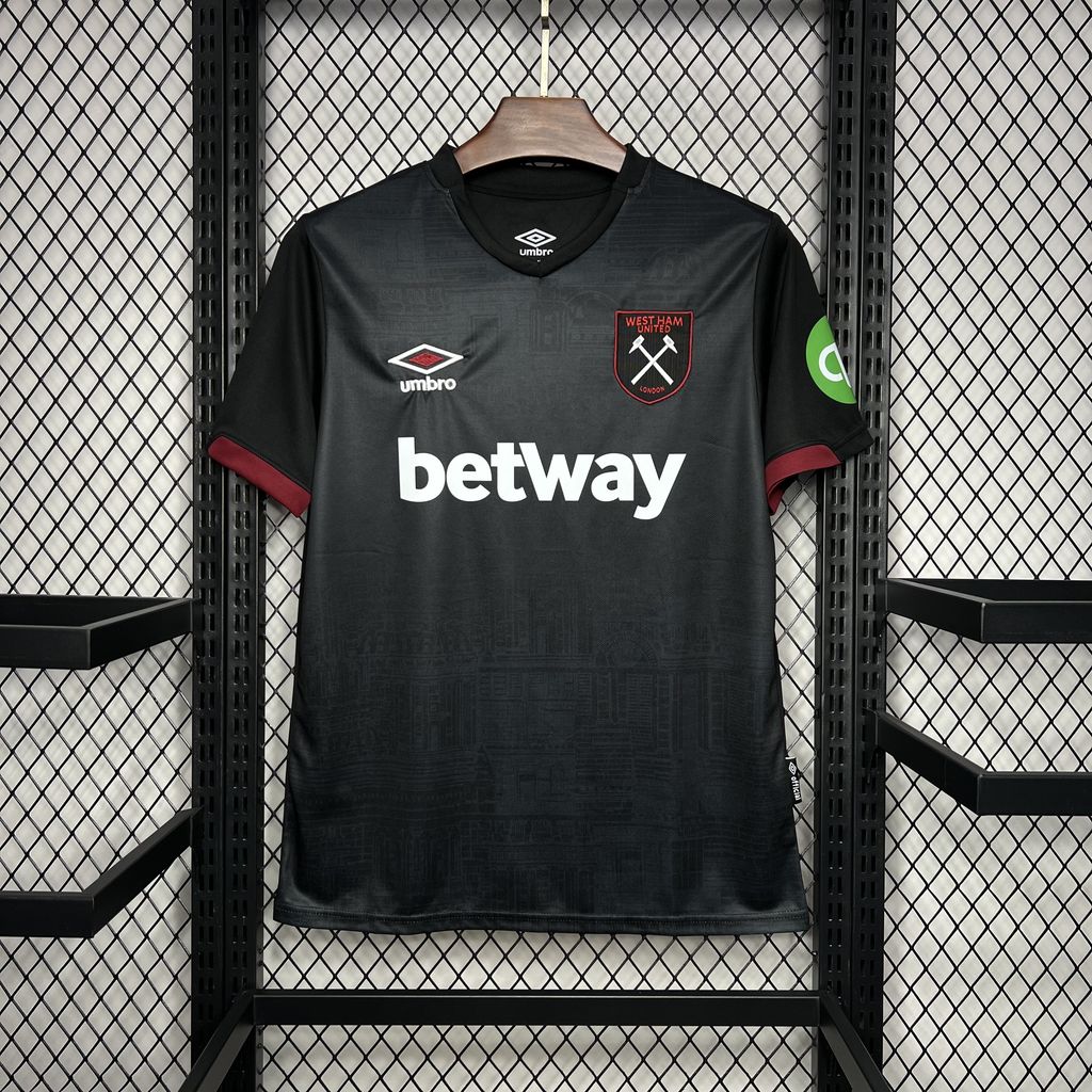 2024/2025 West Ham United Fußballtrikot Drittes Auswärts Thai-Qualität