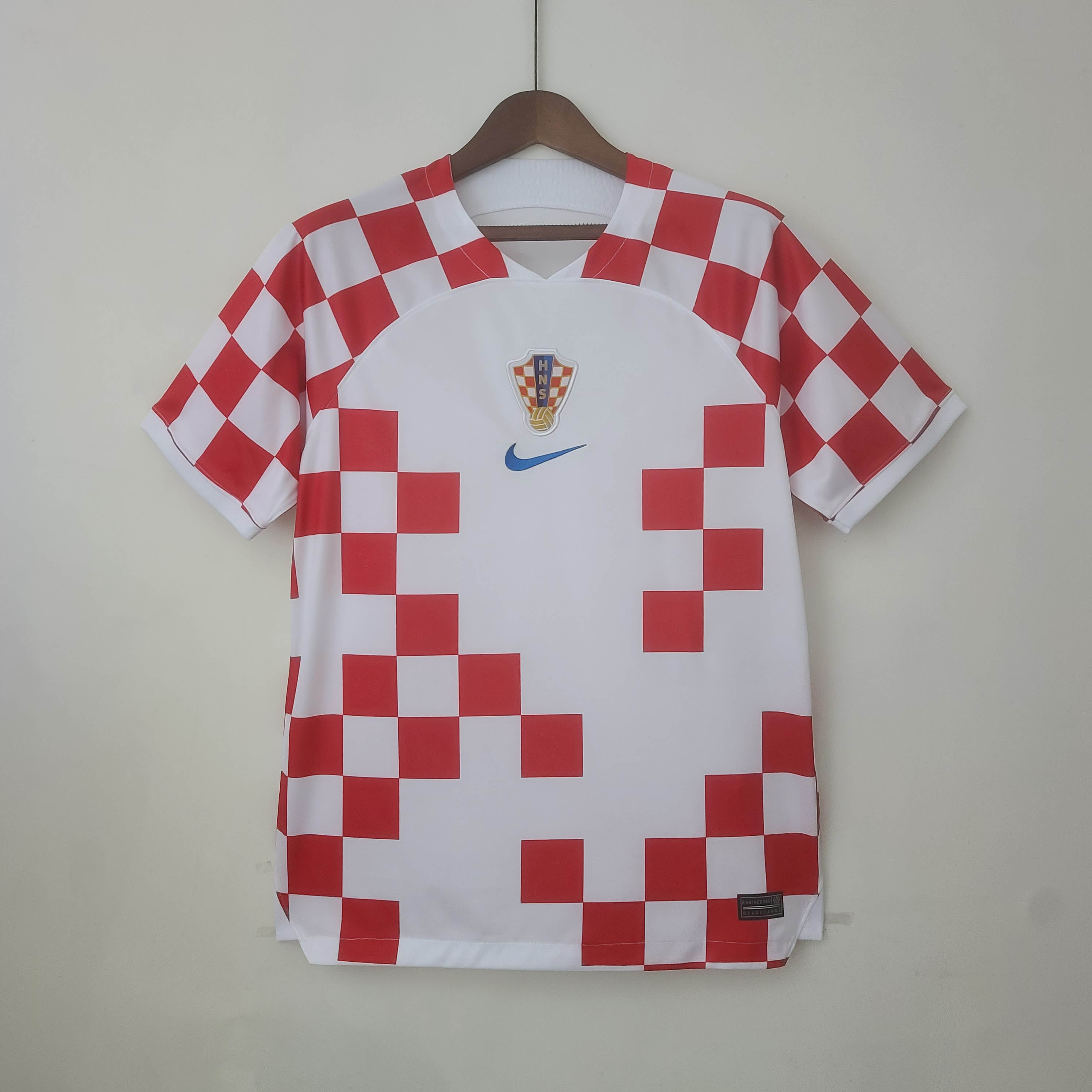 Maillot domicile Croatie Coupe du Monde FIFA 2022